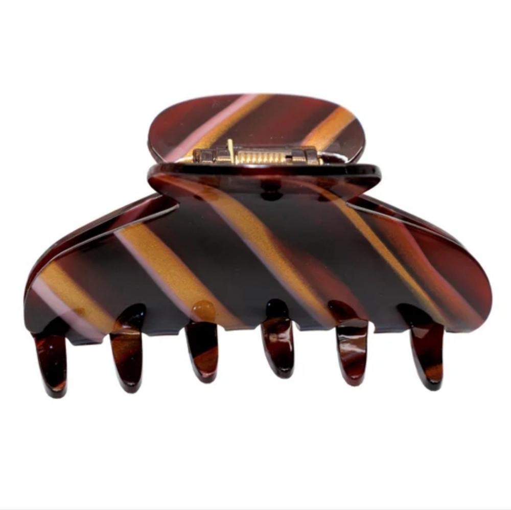 Emi Jay Tortoiseshell Brown & Amber Hair Claw Clip